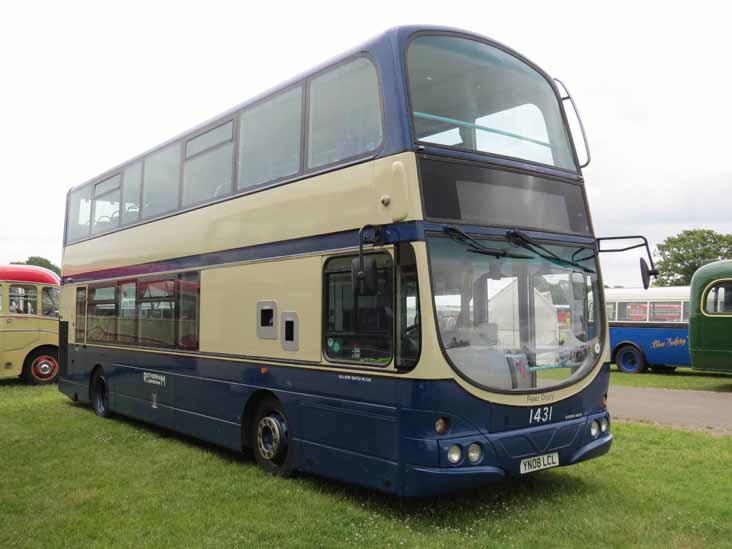 First South Yorkshire Volvo B9TL Wright Rotherham 1431